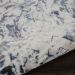 Nourison Home Urban Decor Ivory/Blue Room Scene