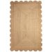 Liora Manne Java Scalloped Edge Natural Collection