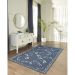 Liora Manne Carmel Dragonfly Navy Room Scene