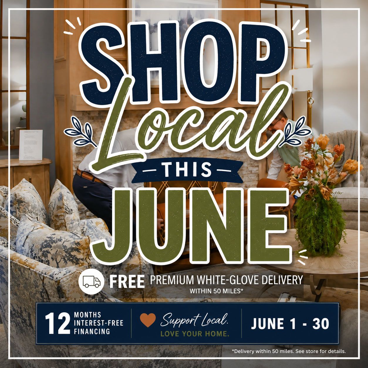 Shop Local This June at Carpets of Dalton & Furniture of Dalton