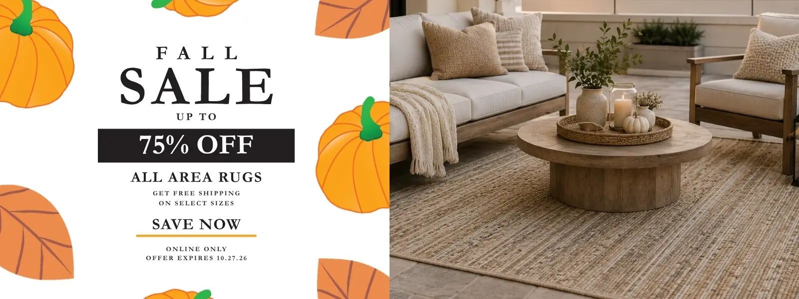 Fall Rug Sale