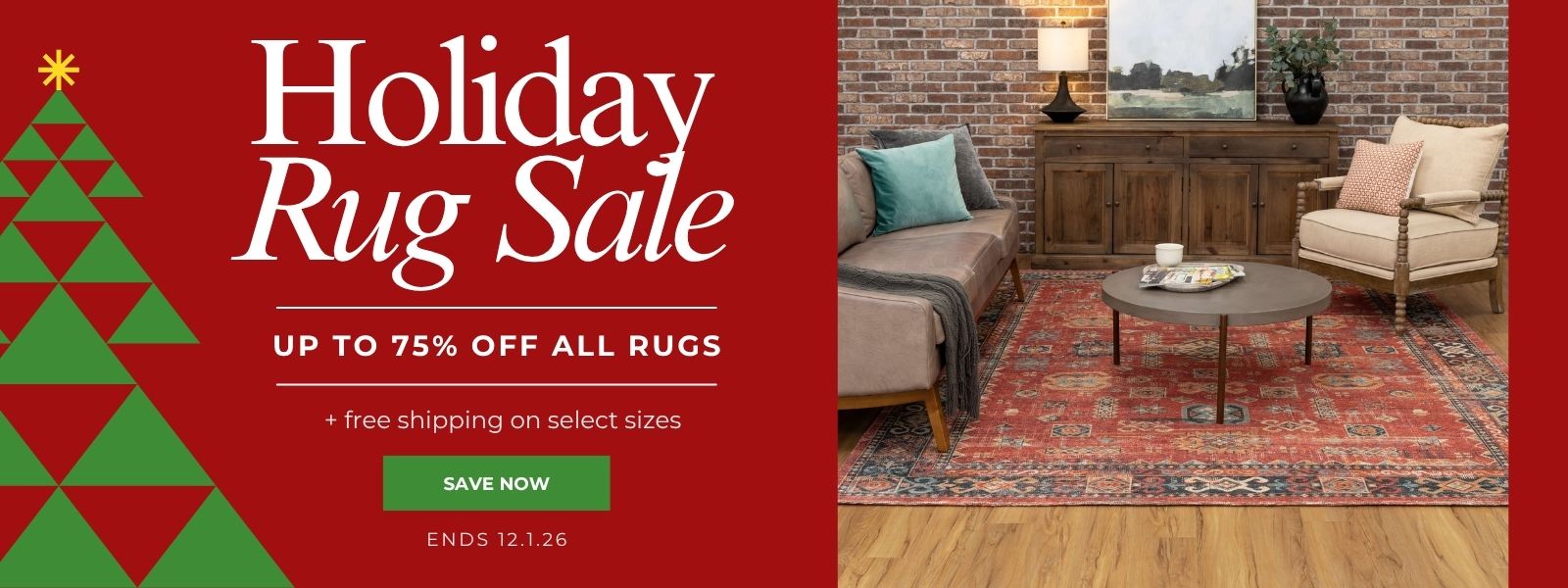Holiday Rug Sale