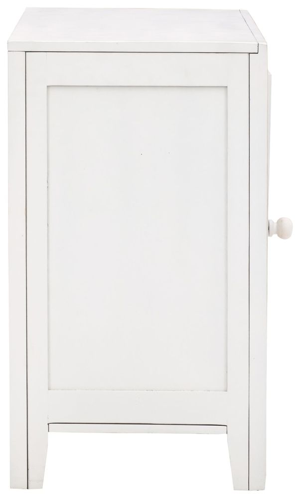 Fossil – White – Accent Cabinet A4000008