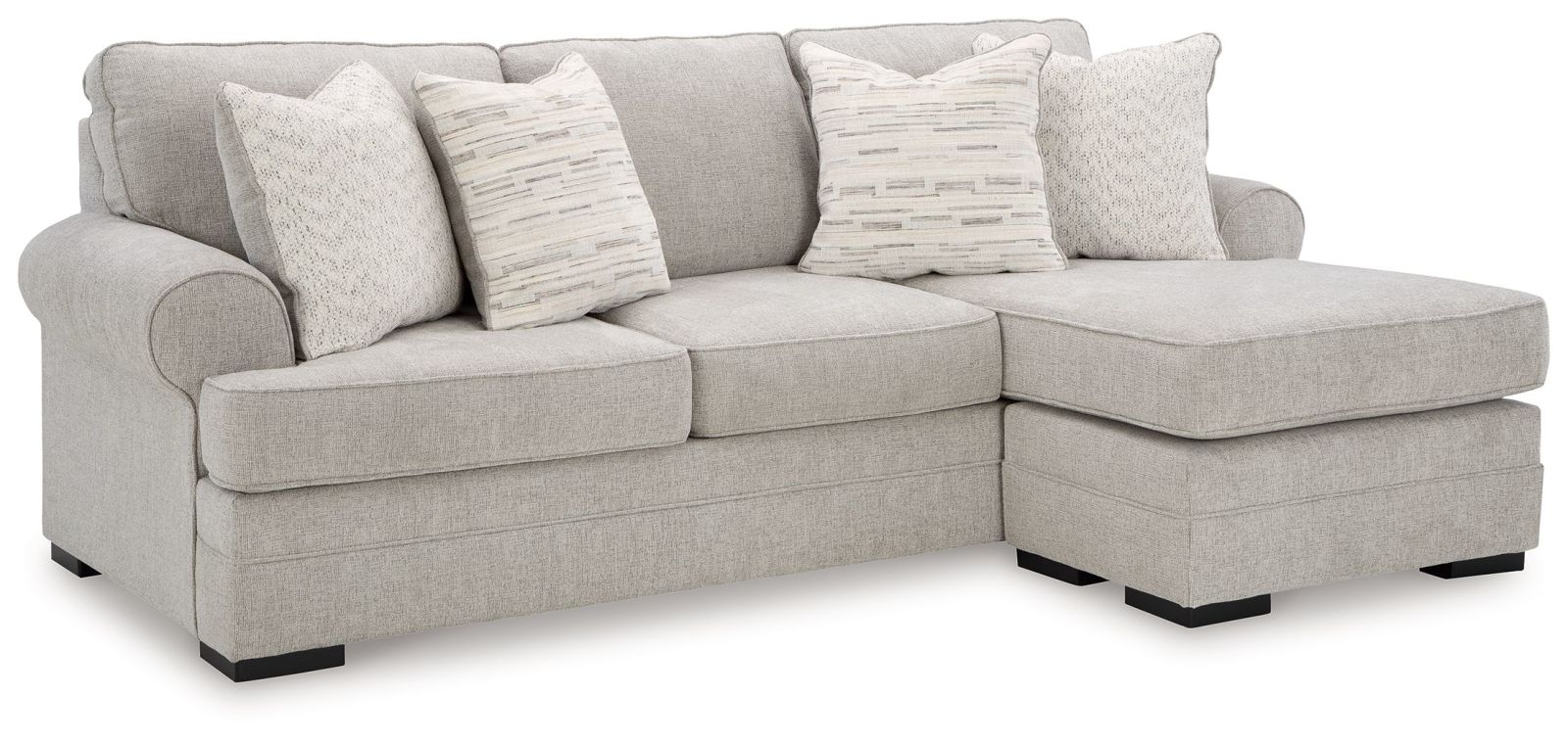 Eastonbridge – Shadow – 3 Pc. – Sofa Chaise, Chair And A Half, Ottoman 56603/18/23/14