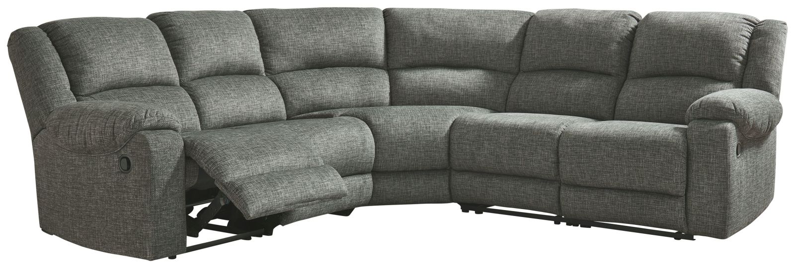 Goalie – Pewter – Zero Wall Recliners 5 Pc Sectional 79103/40/19/77/46/41