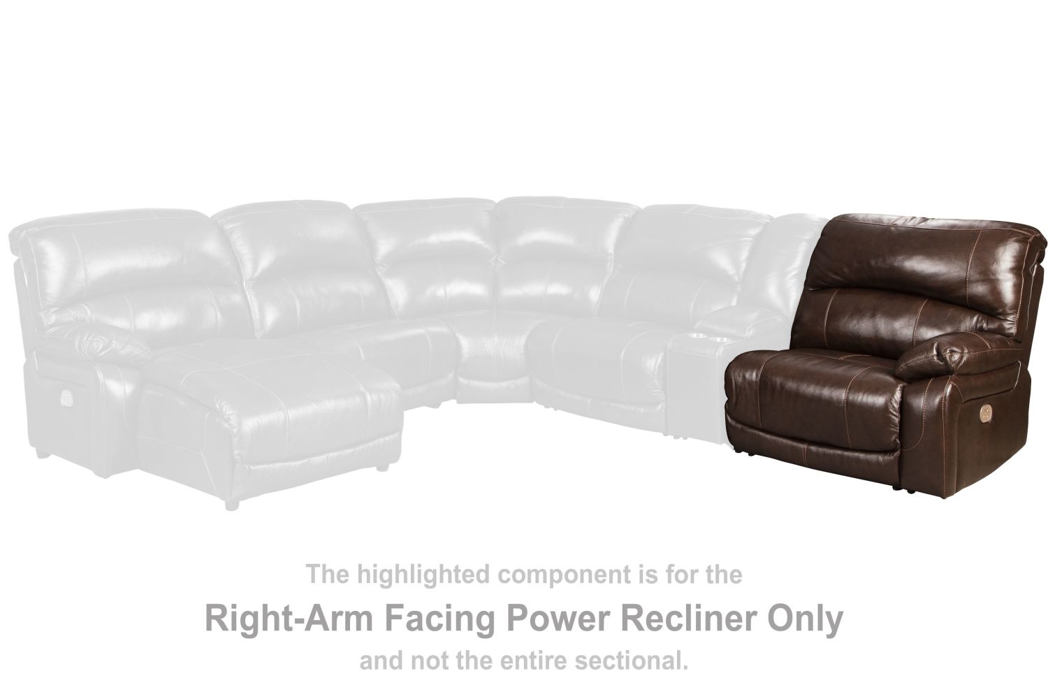 Hallstrung – Chocolate – Raf Zero Wall Power Recliner U5240262