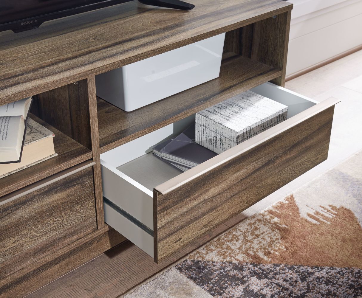 Shallifer – Brown – Medium TV Stand EW1104-268