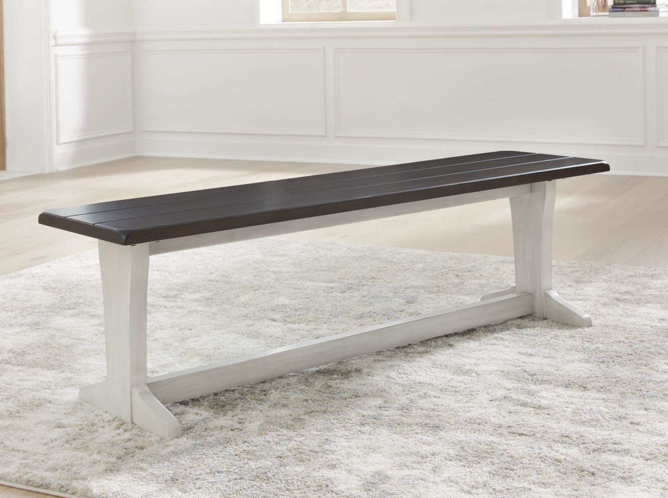 Darborn – Gray / Brown – Large Dining Room Bench D796-00