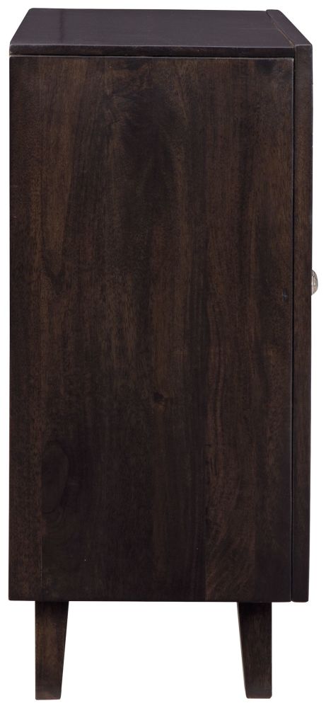 Ronlen – Brown / Silver Finish – Accent Cabinet A4000175