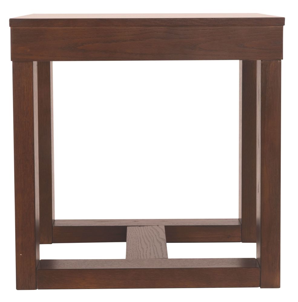 Watson – Dark Brown – Square End Table T481-2