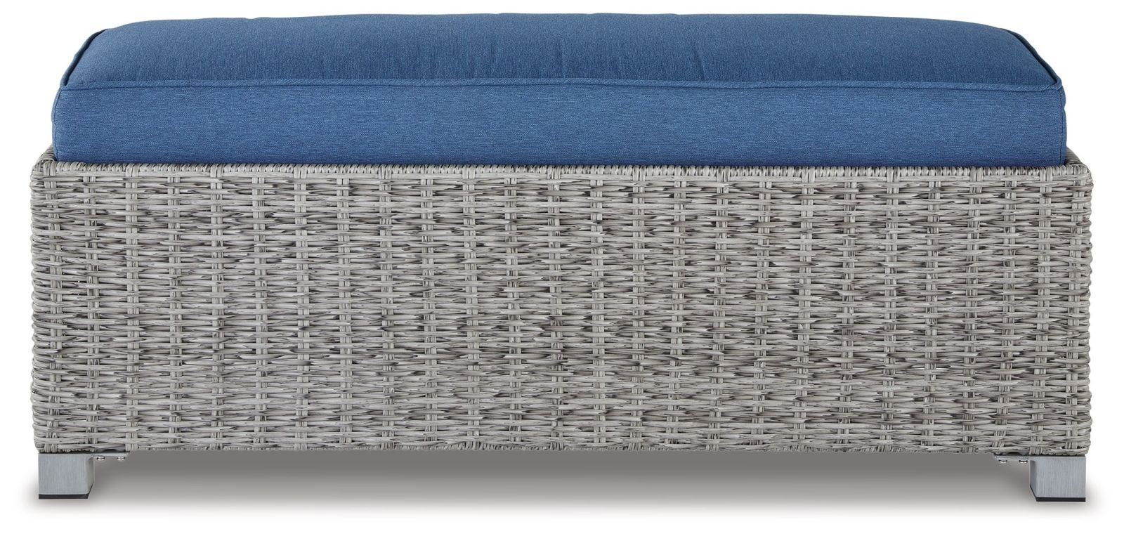 Naples Beach – Light Gray – Bench With Cushion P439-600
