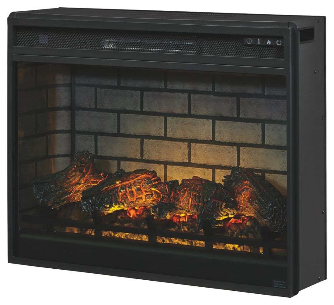 Entertainment – Black – LG Fireplace Insert Infrared W100-121