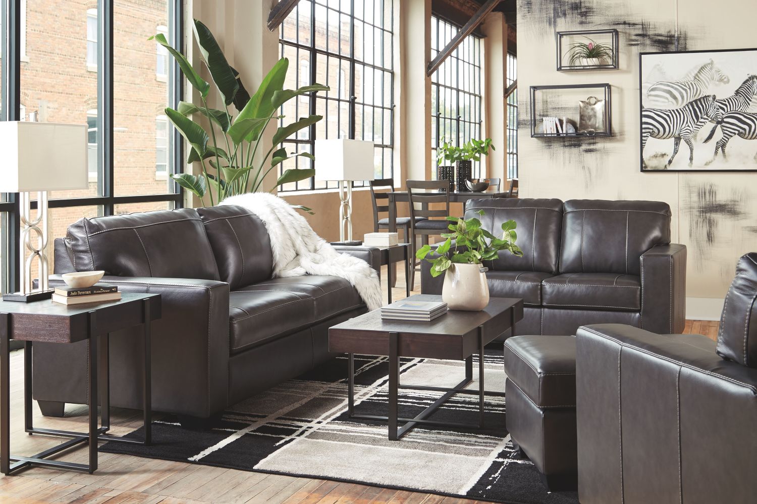 Morelos – Gray – 2 Pc. – Sofa, Loveseat 34503/38/35