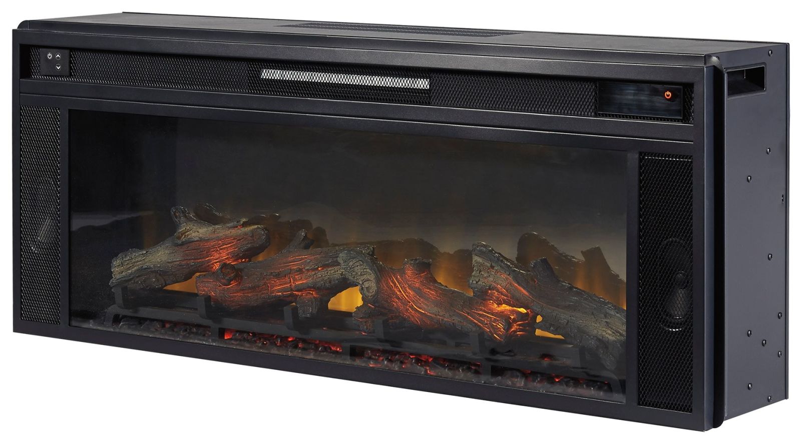 Entertainment – Black – Fireplace Insert – Rectangular W100-12