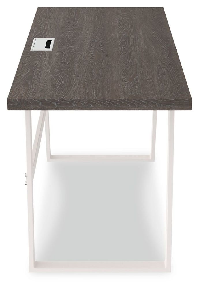 Dorrinson – White / Black / Gray – Home Office Desk H287-10