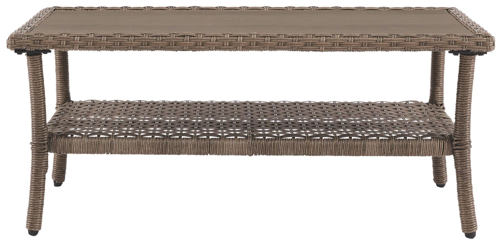 Clear Ridge – Light Brown – Rectangular Cocktail Table P361-701