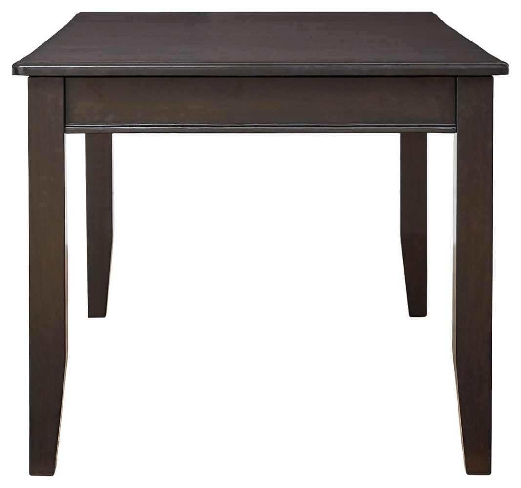 Ambenrock Dark Brown Rectangular Dining Room Table With Storage
