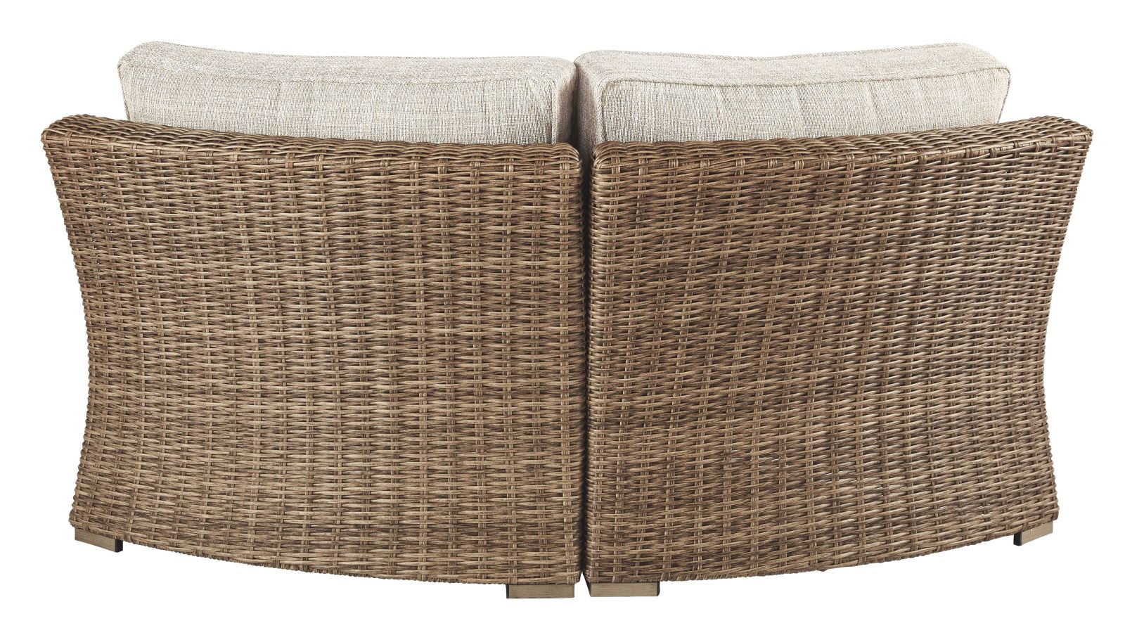 Beachcroft – Beige – Curved Corner Chair W/Cushion P791-851