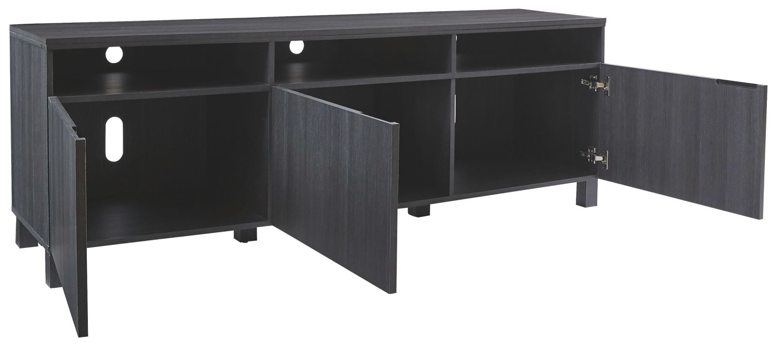 Yarlow – Black – Extra Large TV Stand W215-66