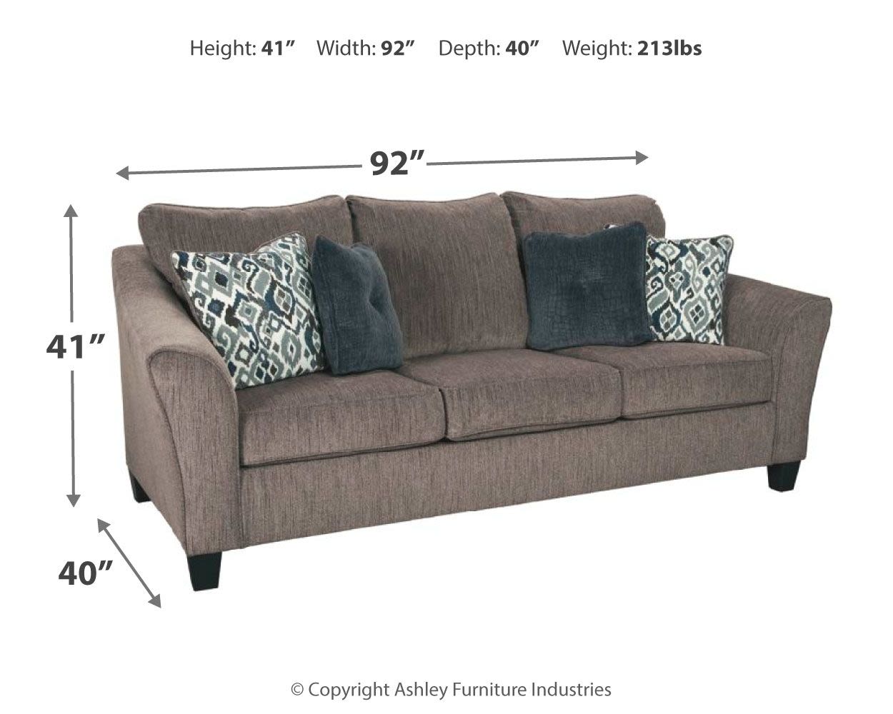 Nemoli – Slate – Queen Sofa Sleeper 4580639