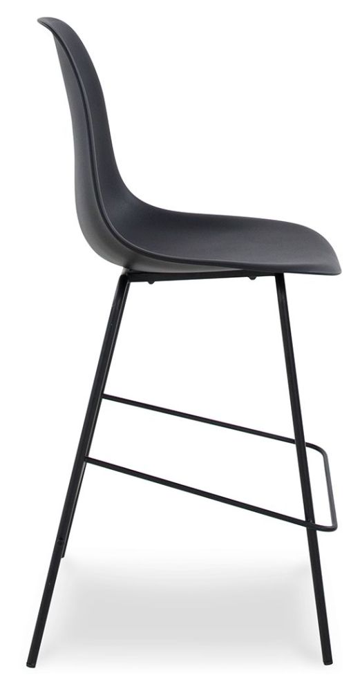 Forestead – Black – Barstool (Set of 2) D130-124
