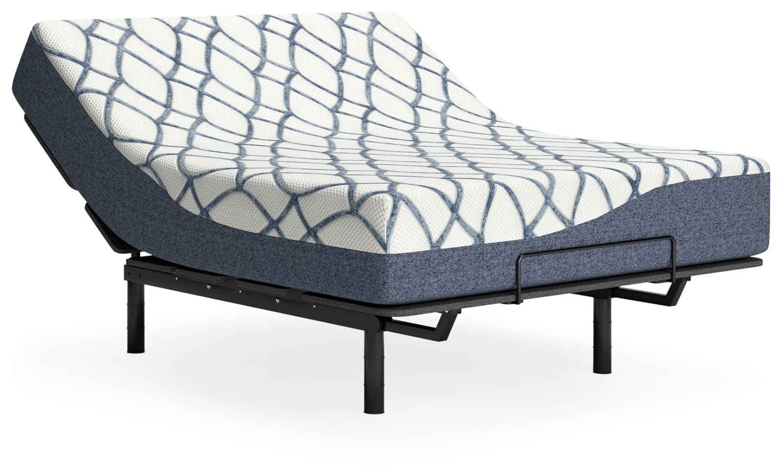12 Inch Chime Elite 2.0 – White / Blue – Queen Mattress M42631