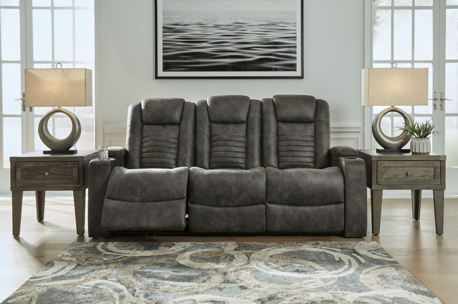 Soundcheck – Storm – 2 Pc. – Power Reclining Sofa, Loveseat 30606/15/18