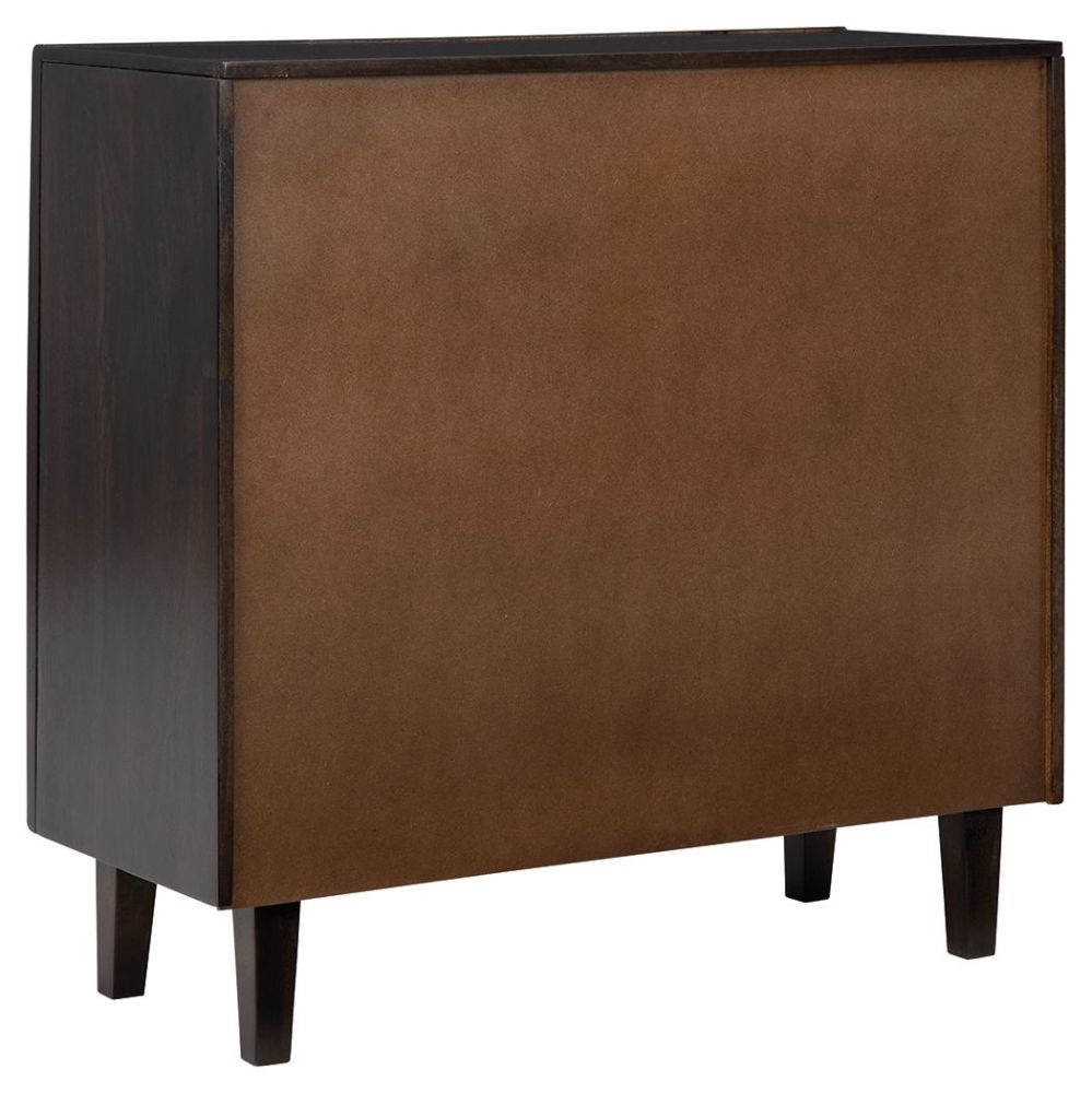 Ronlen – Brown / Silver Finish – Accent Cabinet A4000175