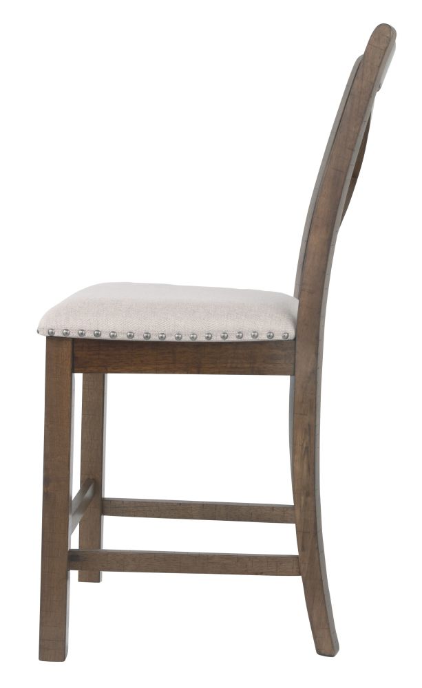Moriville – Beige – Upholstered Barstool (Set of 2) D631-124