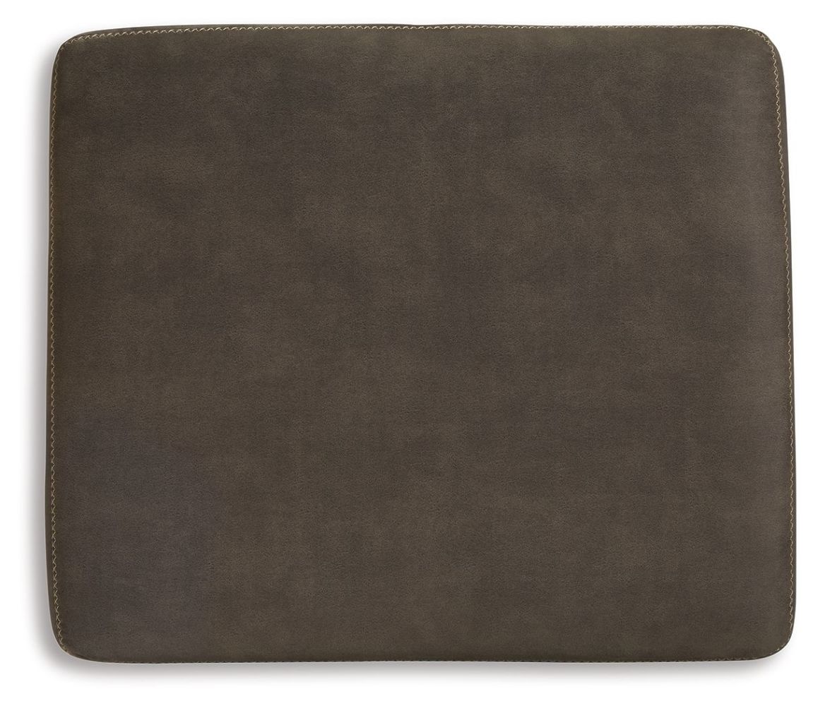 Allena – Gunmetal – 6 Pc. – Corner Chairs 5 Pc Sectional, Ottoman 21301/64/46(2)/77/65/08