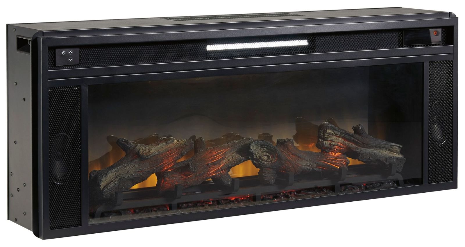 Entertainment – Black – Fireplace Insert – Rectangular W100-12