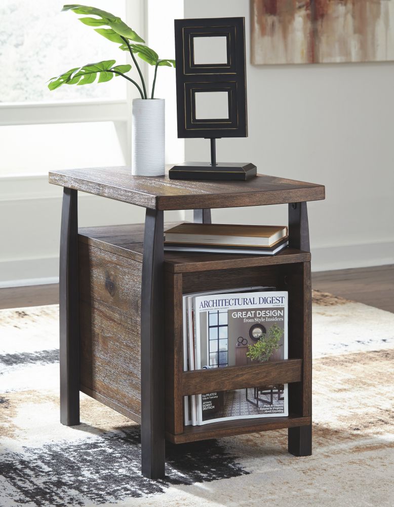 Vailbry – Brown – Chair Side End Table T758-7