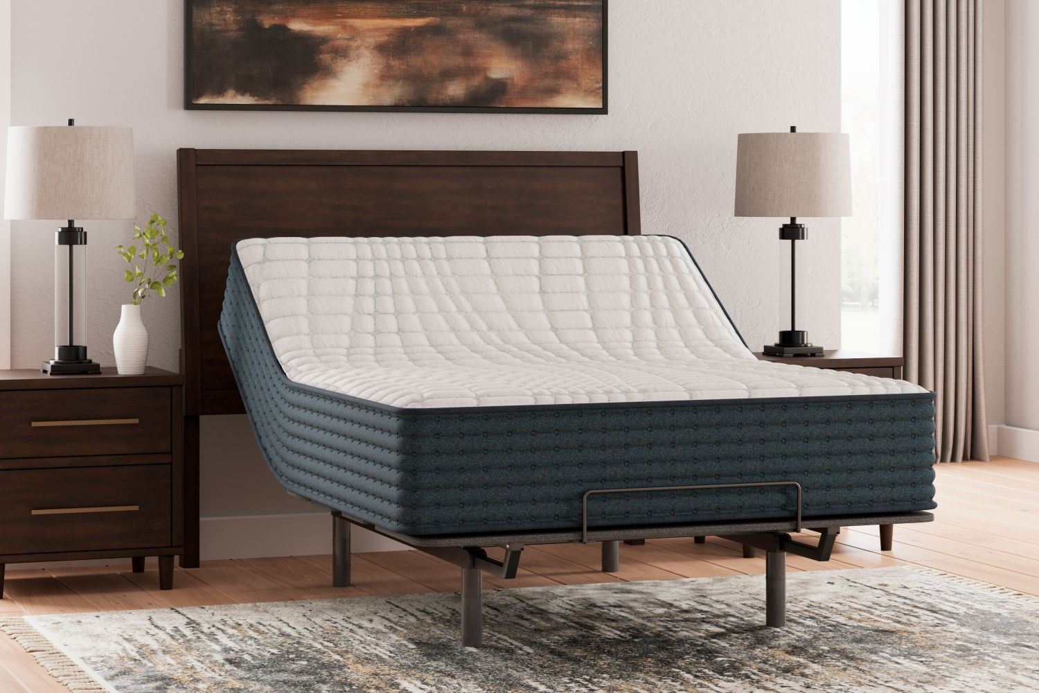 Hybrid 1200 – White – California King Mattress M43551