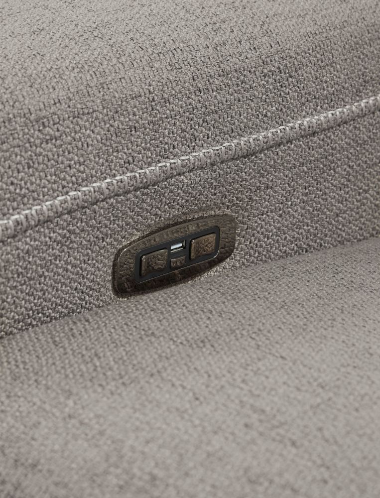 Mabton – Gray – Power Reclining Sofa 3 Pc Sectional 77005/58/46/62