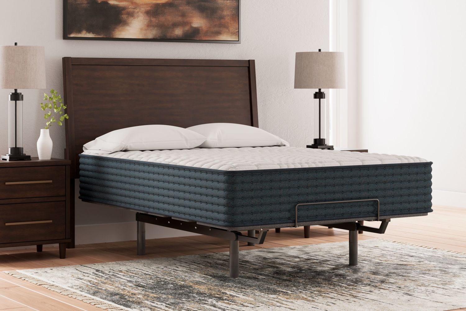 Hybrid 1200 – White – California King Mattress M43551