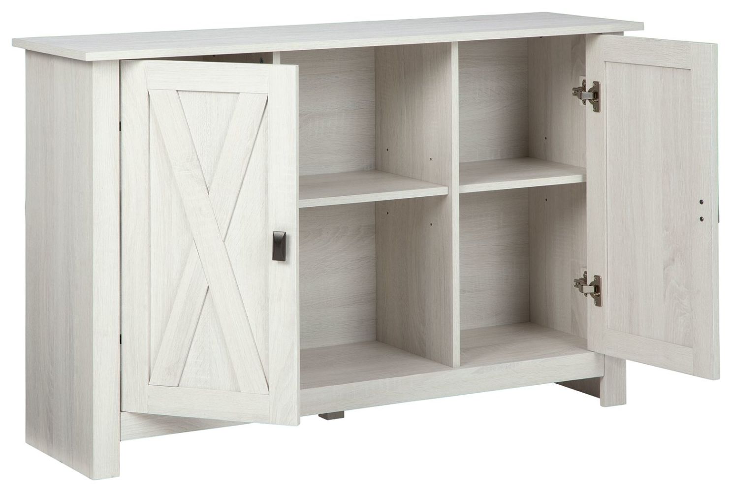 Turnley – Distressed White – Accent Cabinet A4000326