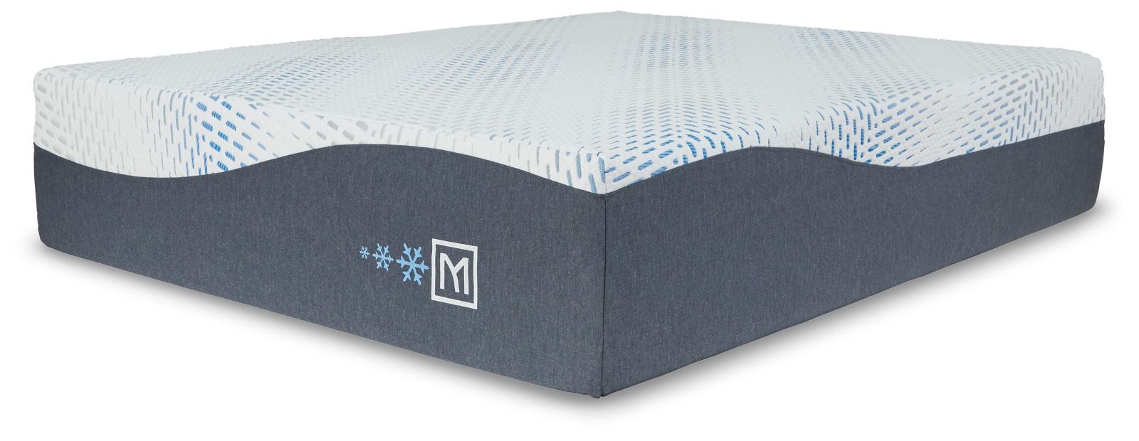 Millennium – White – 2 Pc. – Cushion Firm Gel Hybrid King Mattress, Foundation M50741/M98X42