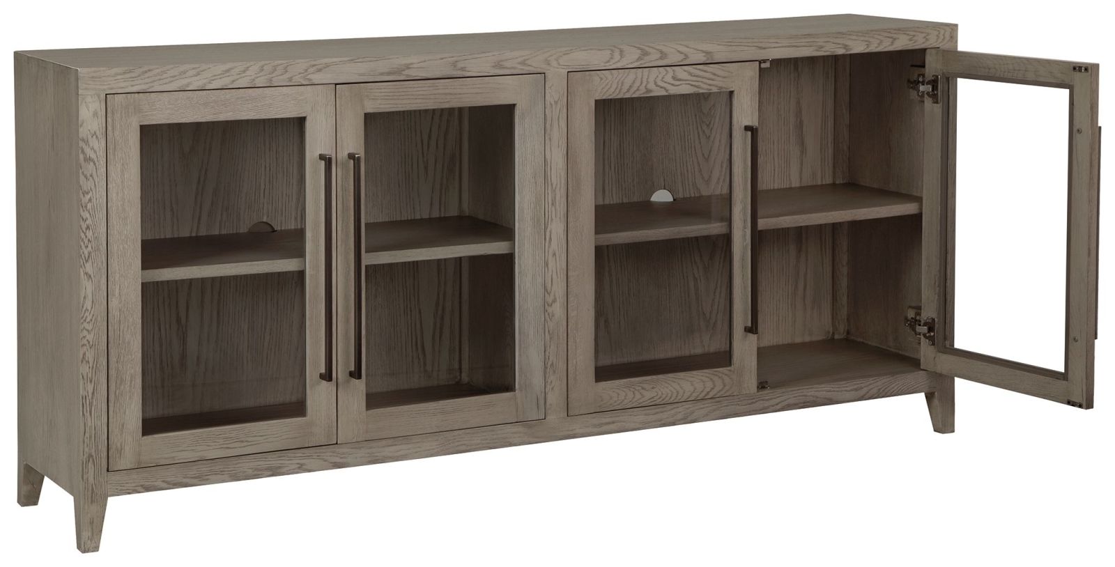 Dalenville – Warm Gray – Accent Cabinet – 4 Doors A4000421