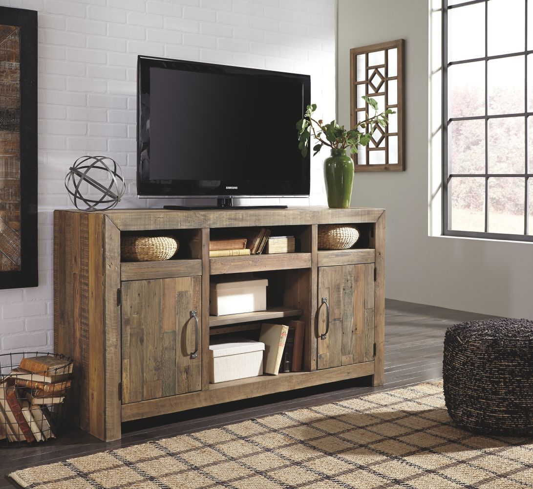 Sommerford – Brown – LG TV Stand W/Fireplace Option W775-48