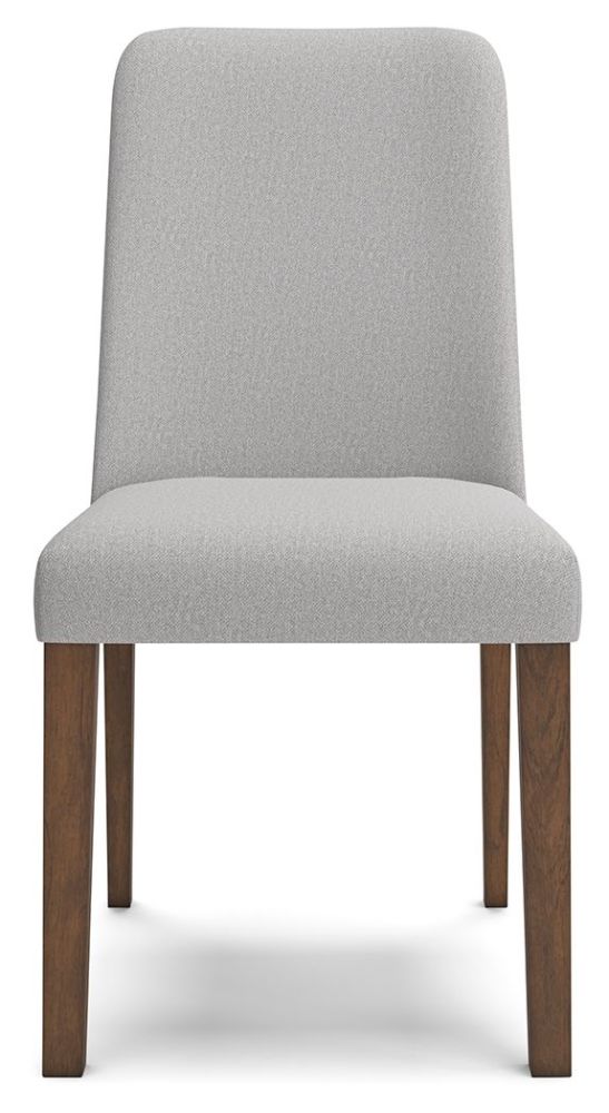 Lyncott – Light Gray / Brown – Dining Uph Side Chair (Set of 2) D615-01