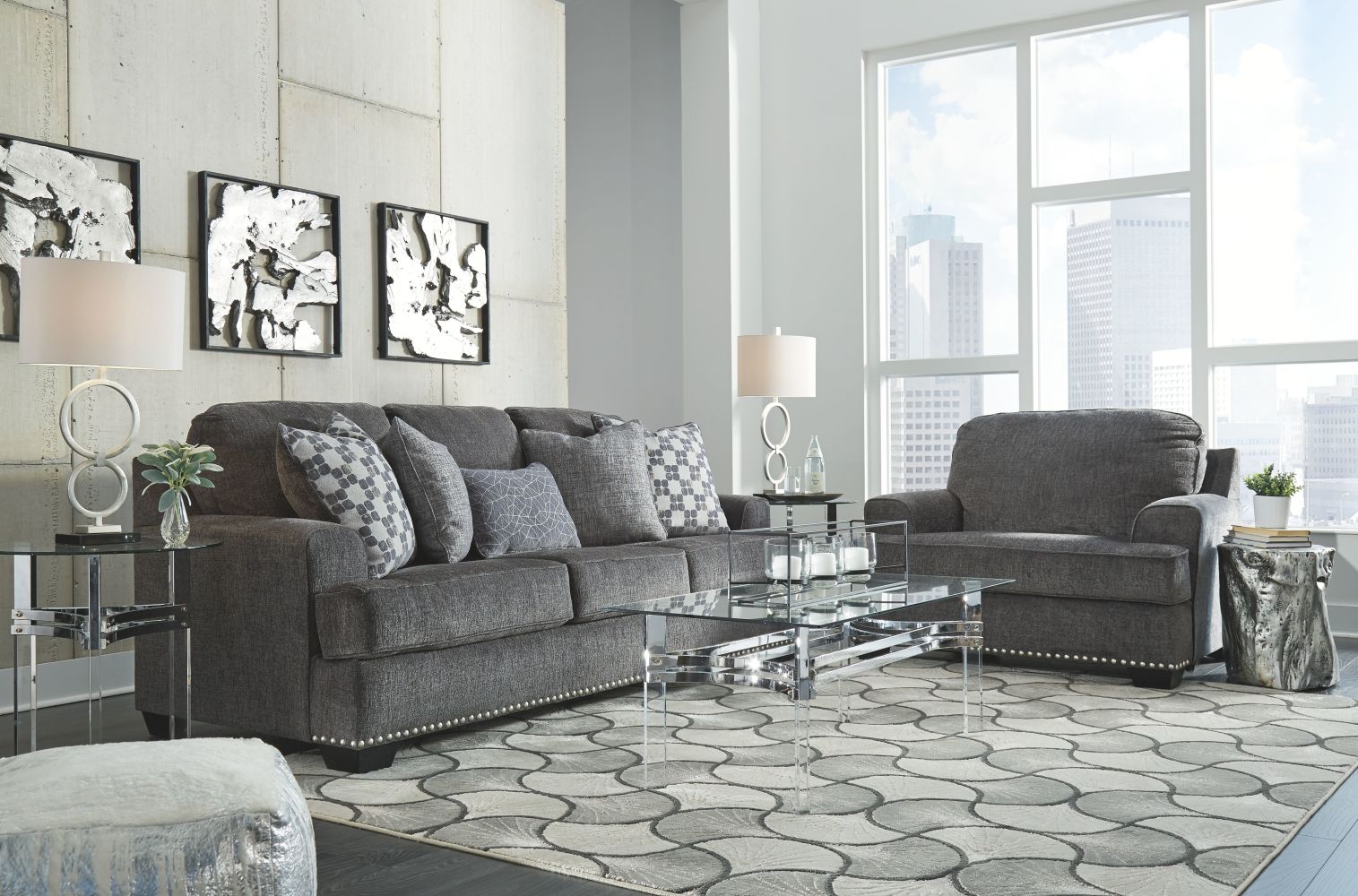 Locklin – Carbon – Sofa 9590438