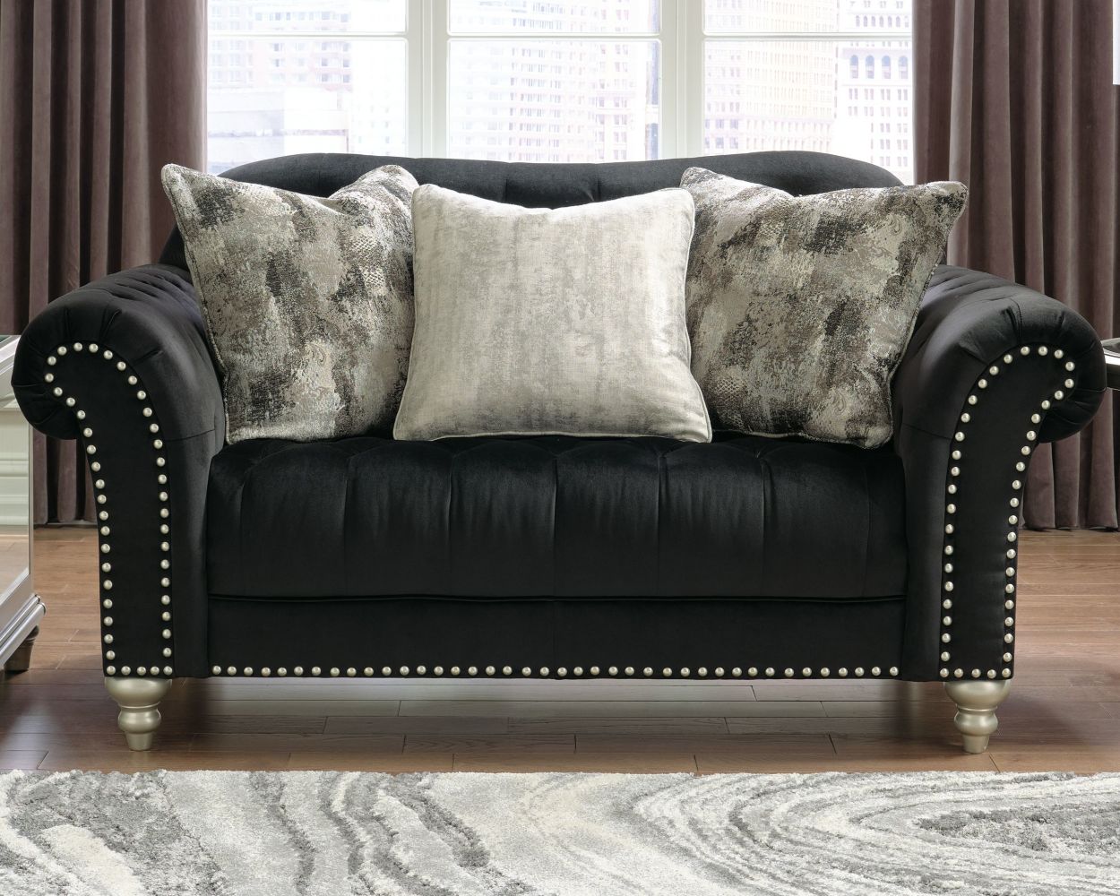 Harriotte – Black – Loveseat 2620535
