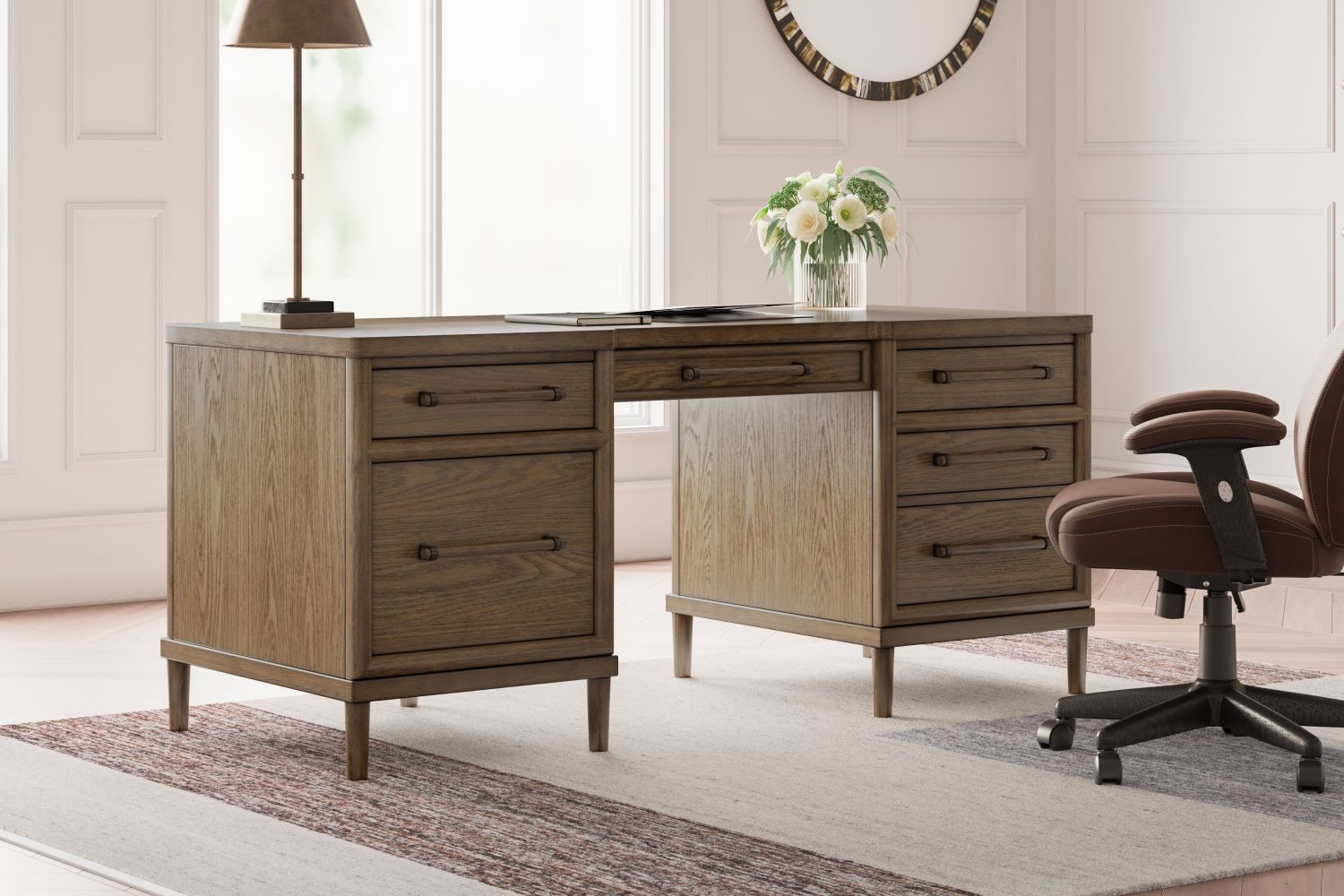 Roanhowe – Brown – Home Office Desk H769-21