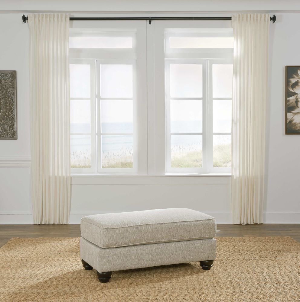 Asanti – Fog – 4 Pc. – Sofa, Loveseat, Chair And A Half, Ottoman 13201/38/35/23/14