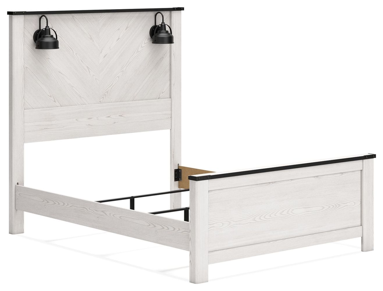 Schoenberg – White – Queen Panel Bed B1446/157/154/196