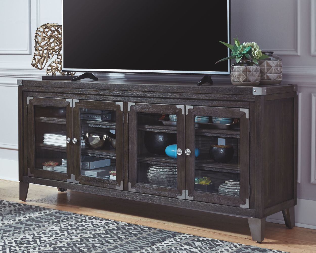 Todoe – Gray – Extra Large TV Stand W901-60