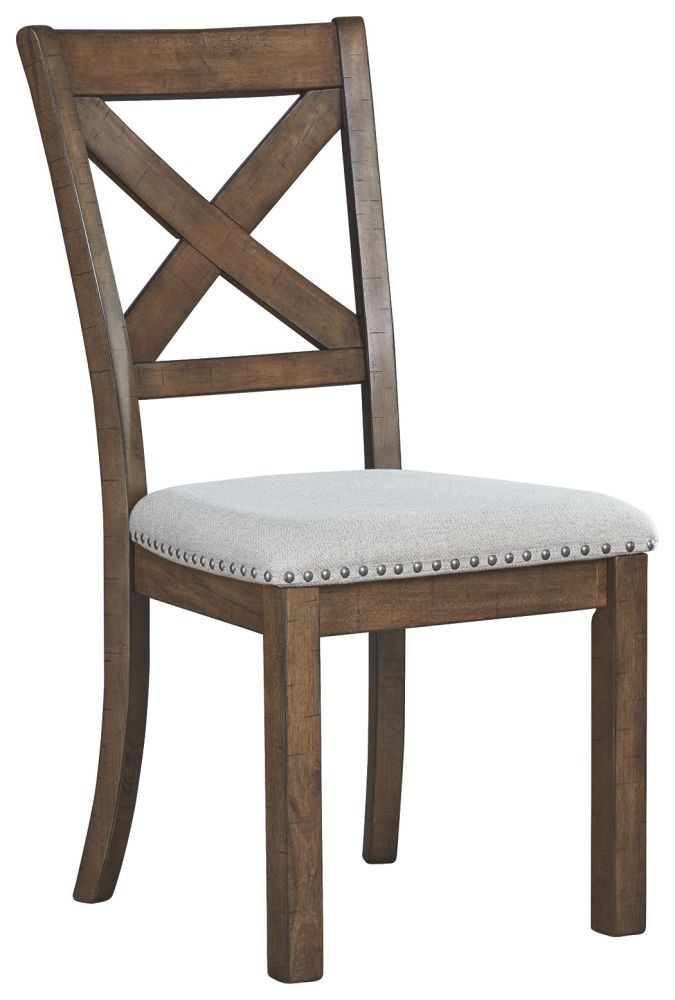 Moriville – Beige – Dining Uph Side Chair (Set of 2) D631-01