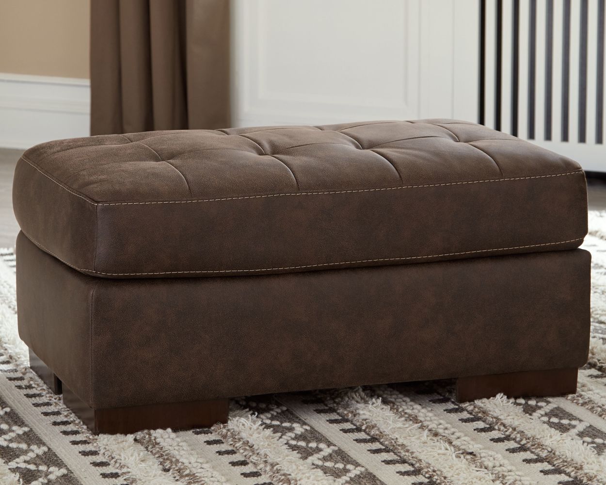 Maderla – Walnut – 4 Pc. – Sofa, Loveseat, Chair, Ottoman 62002/38/35/20/14