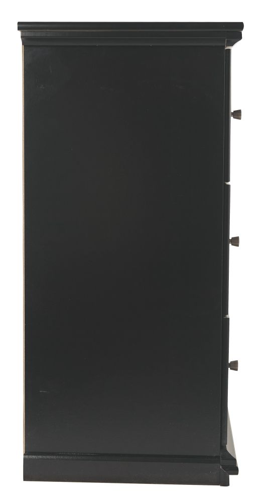 Maribel – Black – Six Drawer Dresser B138-31
