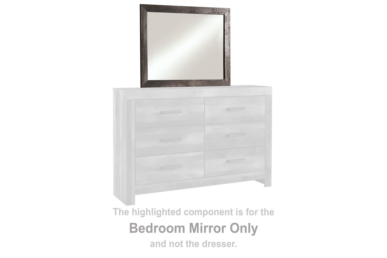Wynnlow – Gray – Bedroom Mirror B440-36